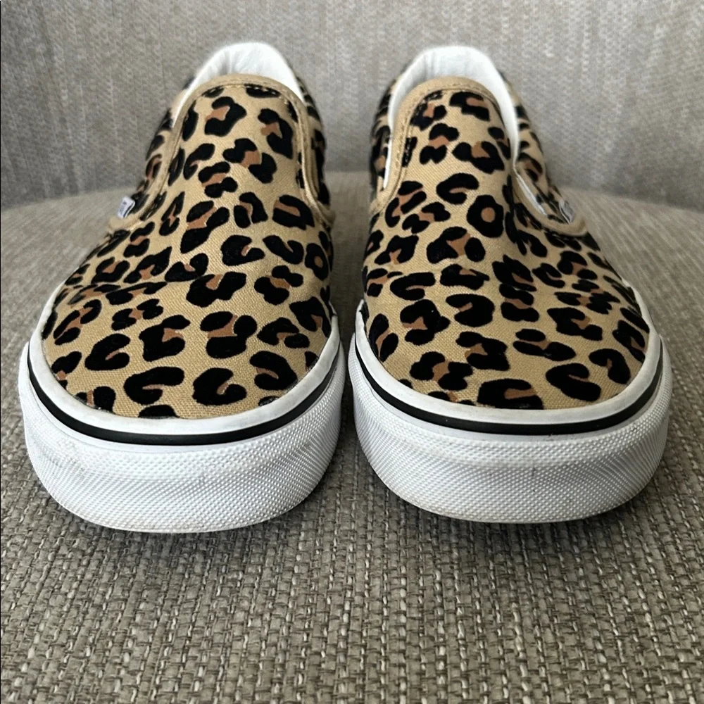Vans Leopard Classic Slip-On Sneakers - Picture 5 of 8